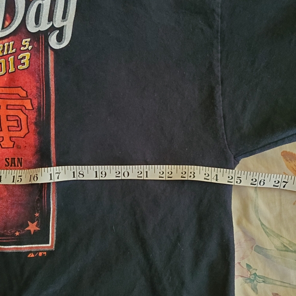 San Francisco Giants 2013 Opening Day 2XL Tee In Good Used Cond. AT&T Park. - Picture 10 of 10